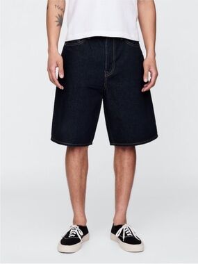 Gap baggy denim jeans shorts NWT